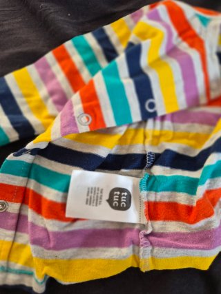 Camiseta bebé Tuc Tuc 3-6 meses (68cm) a rayas
