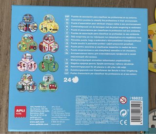 Puzzle Trio Lugares de Trabajo Apli Kids