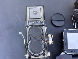 Pack Cámaras Rolleiflex y Hasselblad 501cm