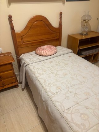 Cama individual: Colchón, somier i cabezero