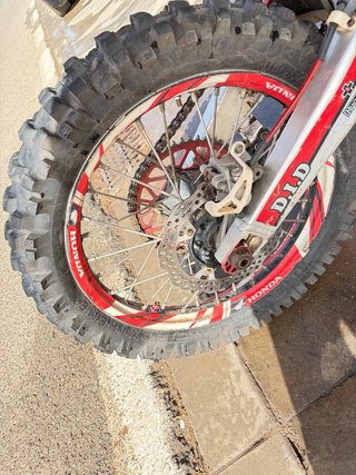 Honda Motocross 22 Roja