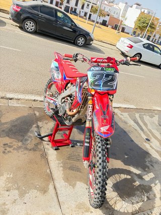 Honda Motocross 22 Roja