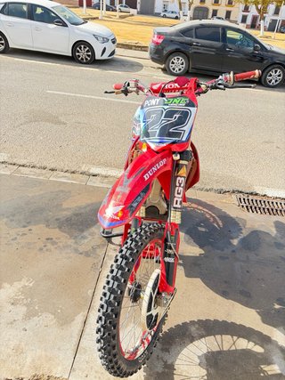 Honda Motocross 22 Roja