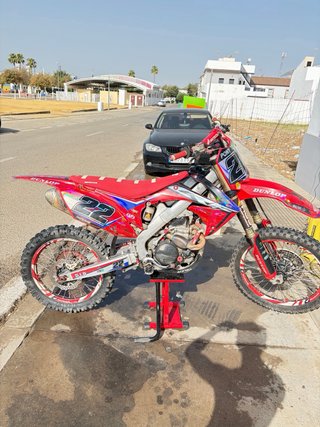 Honda Motocross 22 Roja