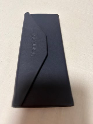 Funda para gafas azul y negra