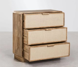 Sklum Cómoda 80x40 cm en madera de mango