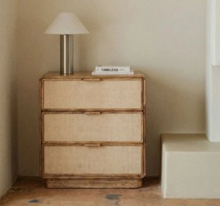 Sklum Cómoda 80x40 cm en madera de mango