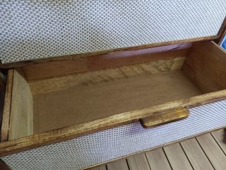 Sklum Cómoda 80x40 cm en madera de mango