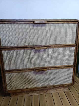 Sklum Cómoda 80x40 cm en madera de mango