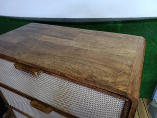 Sklum Cómoda 80x40 cm en madera de mango