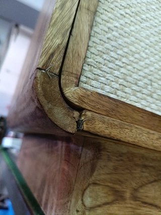 Sklum Cómoda 80x40 cm en madera de mango