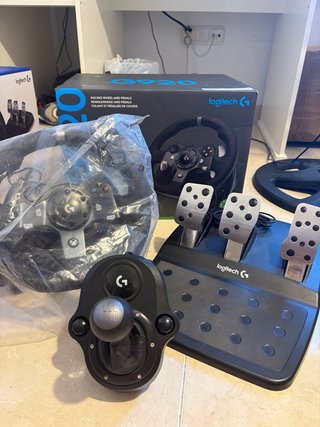 Volante Logitech G920 + Palanca de Cambios