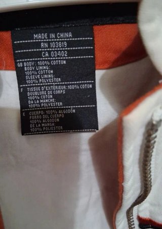 Chaqueta Vintage Harley Davidson Racing