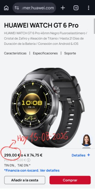 Huawei Watch GT 6 Pro