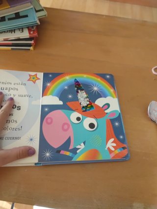 Libro para niños de unicornios