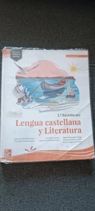Lengua castellana y literatura 1o Bachillerato