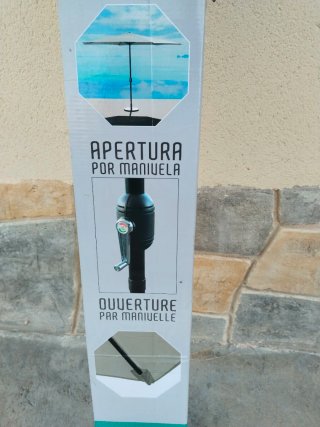 Sombrilla Parasol UV 50+ 300cm