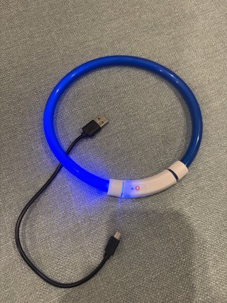 Collar LED Perro Recargable Grande