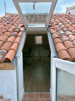 Ventana PVC y Velux