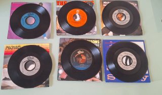 Lote 6 Singles 7" Michael Jackson