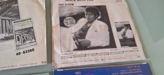 Lote 6 Singles 7" Michael Jackson