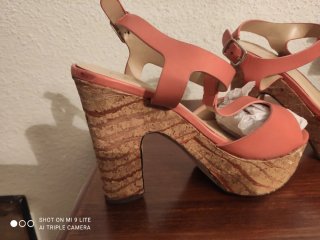 Sandalias BUR rosa talla 38