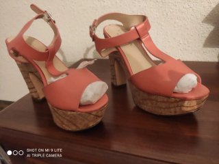 Sandalias BUR rosa talla 38