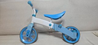 Bicicleta Infantil 2 en 1 Azul