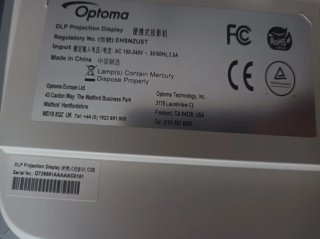 Proyector Optoma GT5000 FullHD 3D Tiro Ultra Corto
