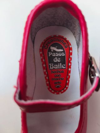 Zapatos Flamenca Pasos de Baile Talla 20