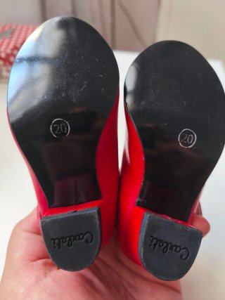 Zapatos Flamenca Pasos de Baile Talla 20