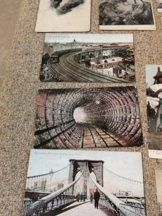 Lote 12 Postales Antiguas N.York y México