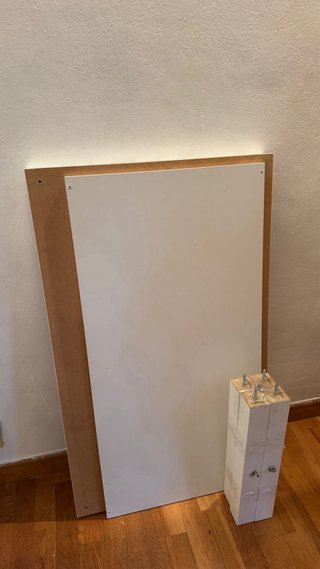 Mesa de centro IKEA LACK blanca 90x55 cm