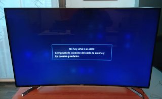 Smart TV Samsung 55 Curva 4K UHD