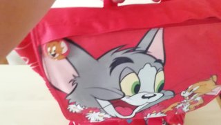 Zaino scuola rosso Tom & Jerry