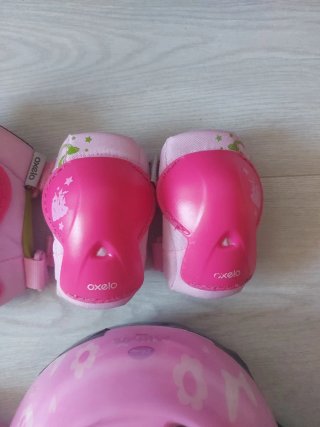 Protecciones Oxelo Patines y casco Disney