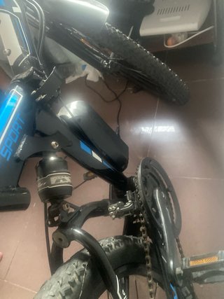 Bicicleta Eléctrica pero sin batería y Pantalla