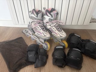 Patines en línea Fila con protecciones