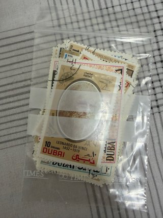 Lote Sellos Dubai Leonardo Da Vinci