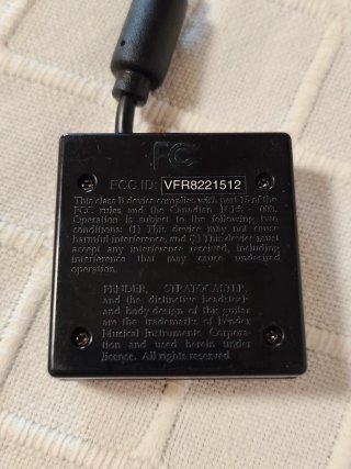 Receptor USB Rock Band Fender Stratocaster. Ps2.