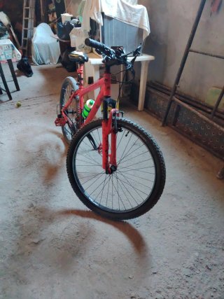 Bicicleta MTB 26 Roja NEGOCIABLE