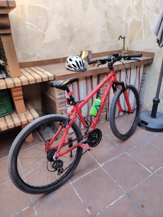 Bicicleta MTB 26 Roja NEGOCIABLE