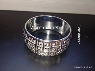 Bracciale rigido donna design geometrico