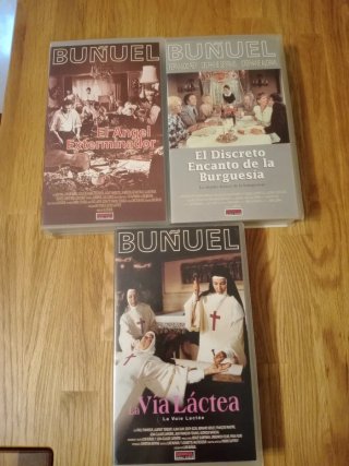 Películas VHS Buñuel: El Ángel Exterminador, El Di