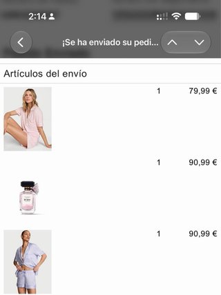Pijama Victoria's Secret Modal Talla M