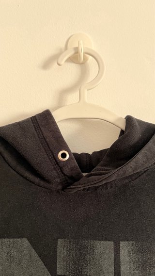 Sudadera Nike con capucha negra
