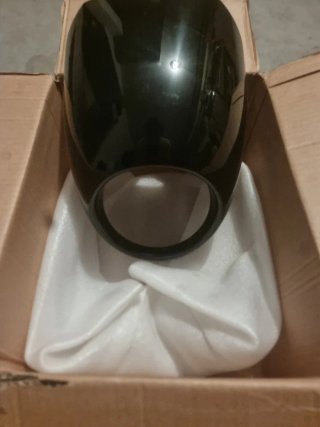 Cúpula Faro Negra Harley-Davidson