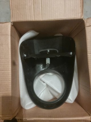 Cúpula Faro Negra Harley-Davidson
