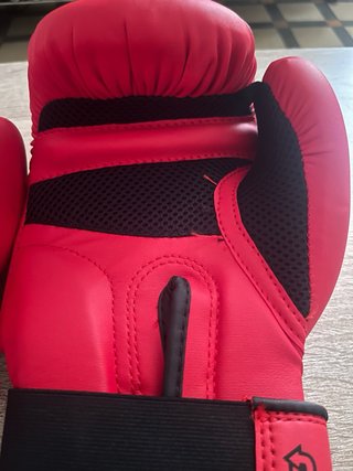 Guantes Boxeo Domyos 10 oz Rojos