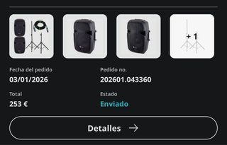 Set Altavoces 12” Activo + Pasivo Fun Generation